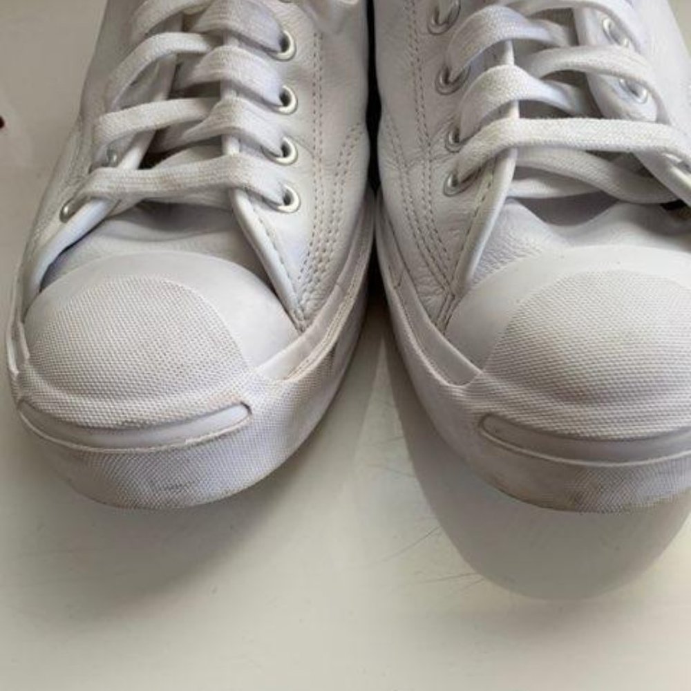 Converse Jack Purcell Unisex leather Sneakers(womens listing) - Picture 3 of 16